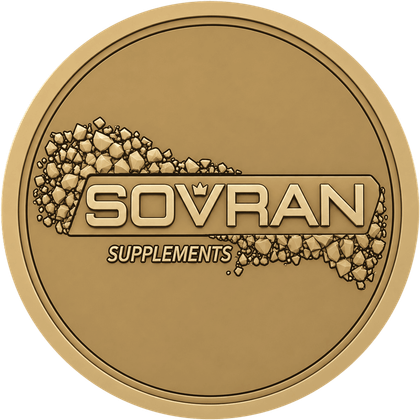 The Sovran Coin: the Sovran Supplements crest